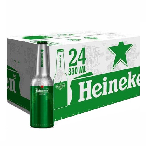 Bia Heineken Bạc (24 chai x 330ml)