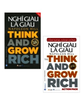 Combo sách Think And Grow Rich - Nghĩ Giàu Là Giàu (trọn bộ)