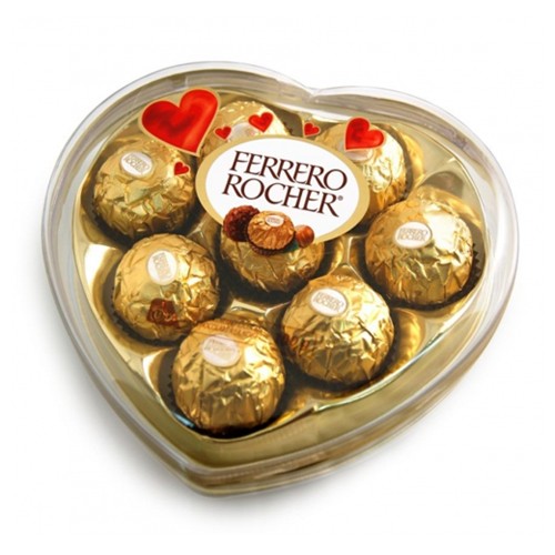 Hộp Tim Chocolate Ferrero Rocher (100g)