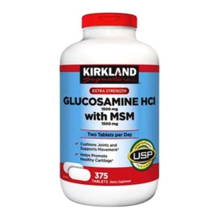Kirkland Bổ Khớp Glucosamine HCL 1500mg (375 viên)